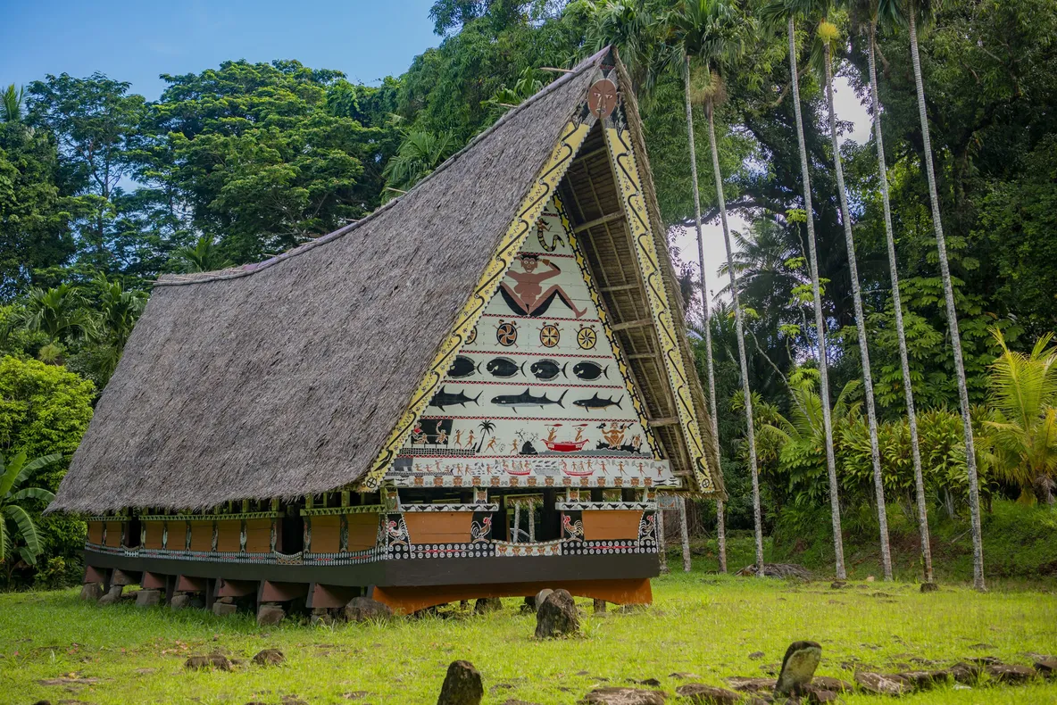 Melekeok Bai, a traditional Palauan meeting house