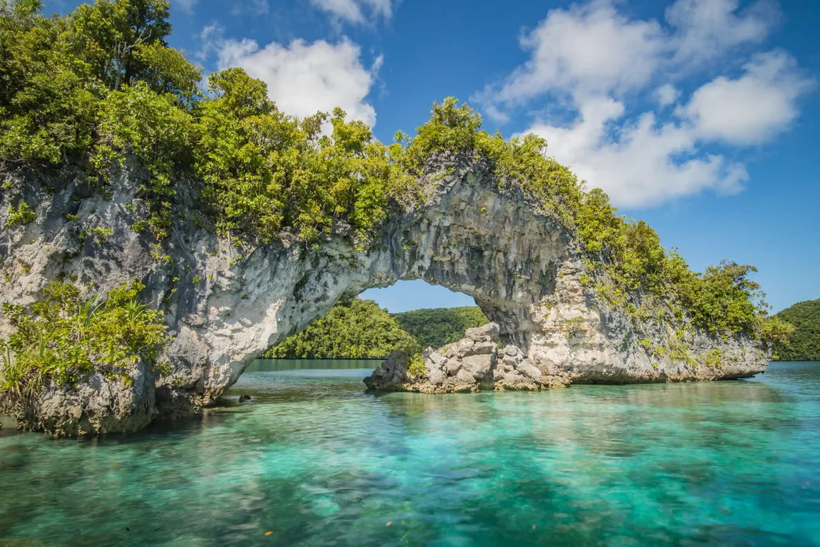 Arch in the Rock Islands